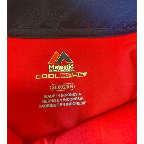 Majestic St. Louis Cardinals MLB Cool Based Jersey Adult Large Red - Picture 6 of 10